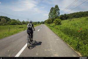 Trasee cu bicicleta MTB XC - Traseu MTB Nocrich - Marpod - Ilimbav - Altana - Nocrich (varianta familie, copil de 2 ani) de Andrei Vocurek