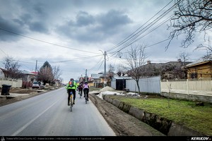Trasee cu bicicleta MTB XC - Traseu SSP Bucuresti - Valea Dragului - Herasti - Dobreni - Copaceni - Adunatii-Copaceni - Bucuresti (Casa de piatra din Herasti - conacul Udriste Nasturel) de Andrei Vocurek