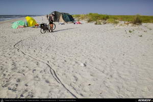 Trasee cu bicicleta MTB XC - Traseu MTB Jurilovca - Cetatea Histria - Vadu - Mamaia - Constanta (3 zile) de Andrei Vocurek