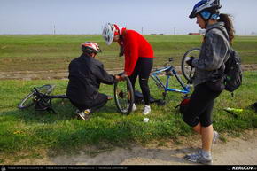 Trasee cu bicicleta MTB XC - Traseu MTB Lehliu Gara - Lacul Mostistea - Sultana - Luptatori - Lehliu Gara de Andrei Vocurek