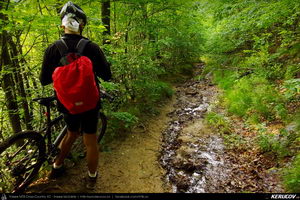 Trasee cu bicicleta MTB XC - Traseu MTB Caciulata - Valea Pausa - Manastirea Stanisoara - Manastirea Turnu - Calimanesti (Parcul National Cozia) de Andrei Vocurek