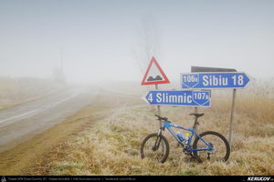 Trasee cu bicicleta MTB XC - Traseu MTB Sibiu - Sura Mica - Ocna Sibiului - Slimnic - Sura Mare - Sibiu (Tara Secaselor) de Andrei Vocurek