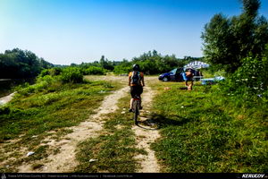Trasee cu bicicleta MTB XC - Traseu SSP Bucuresti - Jilava - 1 Decembrie - Adunatii-Copaceni - Bucuresti (popas pe malul Raului Arges) de Andrei Vocurek