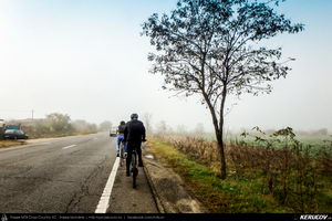 Trasee cu bicicleta MTB XC - Traseu SSP Bucuresti - Mihailesti - Ghimpati - Schitu - Uzunu - Mihai Bravu - Comana - Calugareni - Bucuresti de Andrei Vocurek