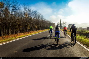 Trasee cu bicicleta MTB XC - Traseu SSP Bucuresti - Mihailesti - Ghimpati - Schitu - Uzunu - Mihai Bravu - Comana - Calugareni - Bucuresti de Andrei Vocurek