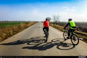 Trasee cu bicicleta MTB XC - Traseu SSP Bucuresti - Mihailesti - Ghimpati - Schitu - Uzunu - Mihai Bravu - Comana - Calugareni - Bucuresti de Andrei Vocurek