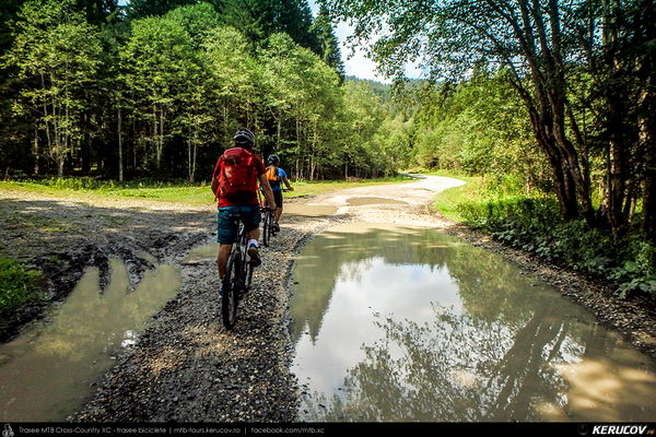 Traseu cu bicicleta MTB XC Muntii Baiului: Azuga - Valea Azugii - Pasul Azuga - Valea Garcinului - Sacele - Brasov - KERUCOV .ro © 2007 - 2024 #traseecubicicleta #mtb #ssp