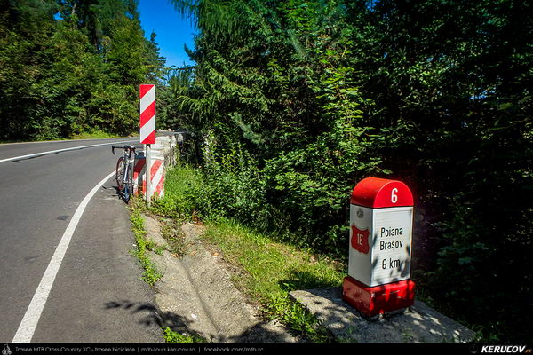 Traseu cu bicicleta SSP Brasov - Poiana Brasov - Brasov - KERUCOV .ro © 2007 - 2024 #traseecubicicleta #mtb #ssp