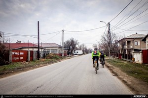 Trasee cu bicicleta MTB XC - Traseu SSP Bucuresti - Valea Dragului - Herasti - Dobreni - Copaceni - Adunatii-Copaceni - Bucuresti (Casa de piatra din Herasti - conacul Udriste Nasturel) de Andrei Vocurek