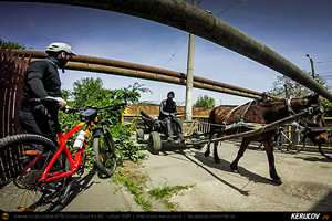 Trasee cu bicicleta MTB XC - Traseu SSP Bucuresti - Jilava - Magurele - Bragadiru - Clinceni - Domnesti - Darvari - Bucuresti de Andrei Vocurek