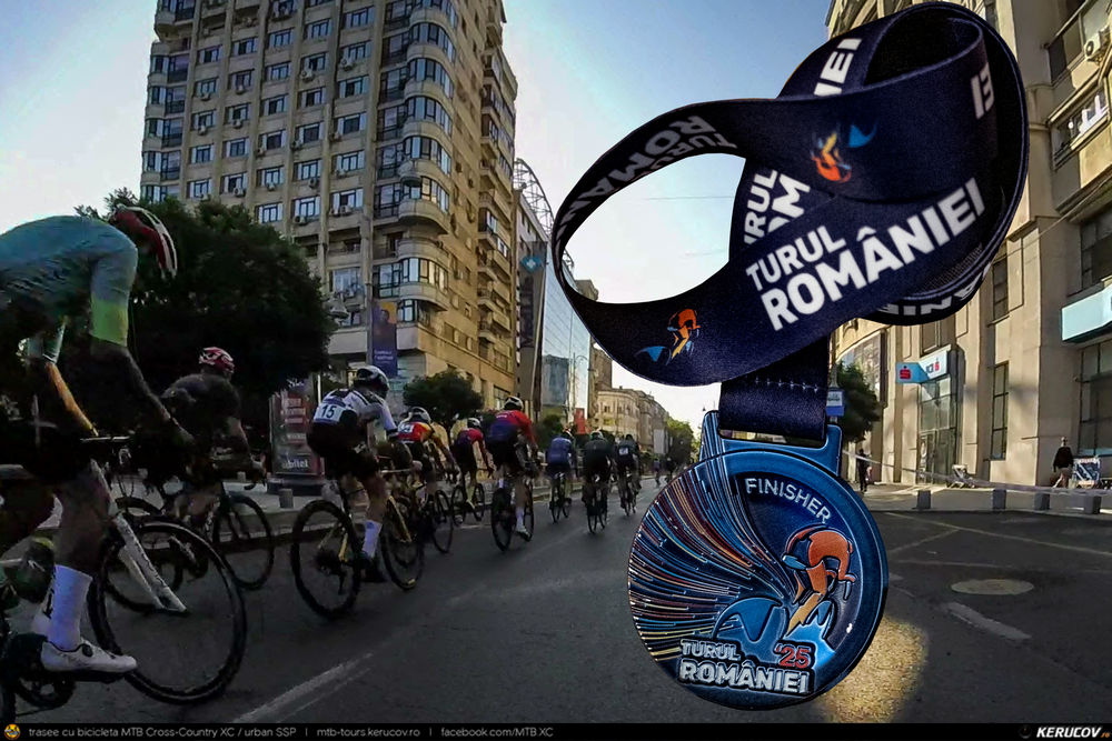 Trasee cu bicicleta MTB XC - Traseu SSP Turul Romaniei 2025 / cursa amatori: King of The Capital - Bucuresti (concurs sosea) de Andrei Vocurek