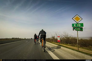 Trasee cu bicicleta MTB XC - Traseu MTB Bucuresti - Calugareni - Branistari - spre Comana - Gradistea - 1 Decembrie - Bucuresti de Andrei Vocurek