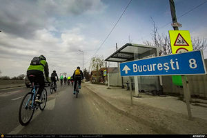 Trasee cu bicicleta MTB XC - Traseu MTB Bucuresti - Calugareni - Branistari - spre Comana - Gradistea - 1 Decembrie - Bucuresti de Andrei Vocurek