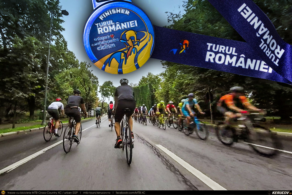 Trasee cu bicicleta MTB XC - Traseu SSP Turul Romaniei 2026 / cursa amatori: King of The Capital - Bucuresti (concurs sosea) de Andrei Vocurek