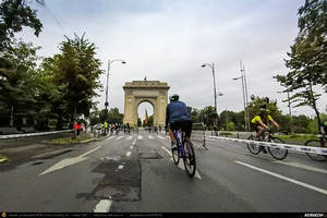 Trasee cu bicicleta MTB XC - Traseu SSP Turul Romaniei 2026 / cursa amatori: King of The Capital - Bucuresti (concurs sosea) de Andrei Vocurek