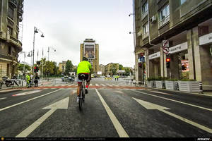 Trasee cu bicicleta MTB XC - Traseu SSP Turul Romaniei 2026 / cursa amatori: King of The Capital - Bucuresti (concurs sosea) de Andrei Vocurek